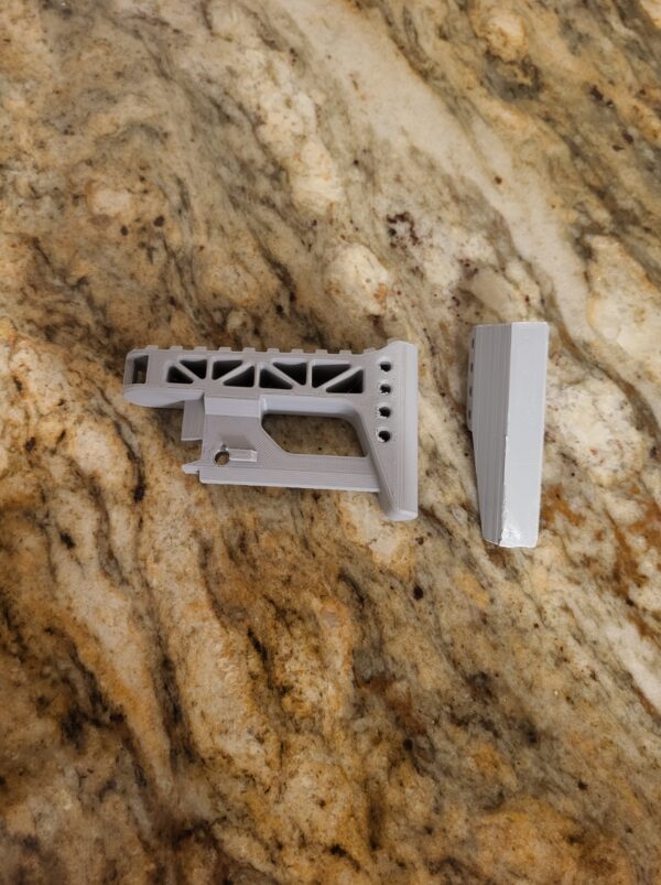 Replacement buttstock for VR Gun Stock