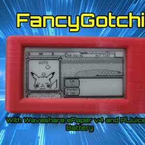 FancyGotchi-WiFi Security Education Tool - w/ Waveshare v4 epaper and PiJuice 3