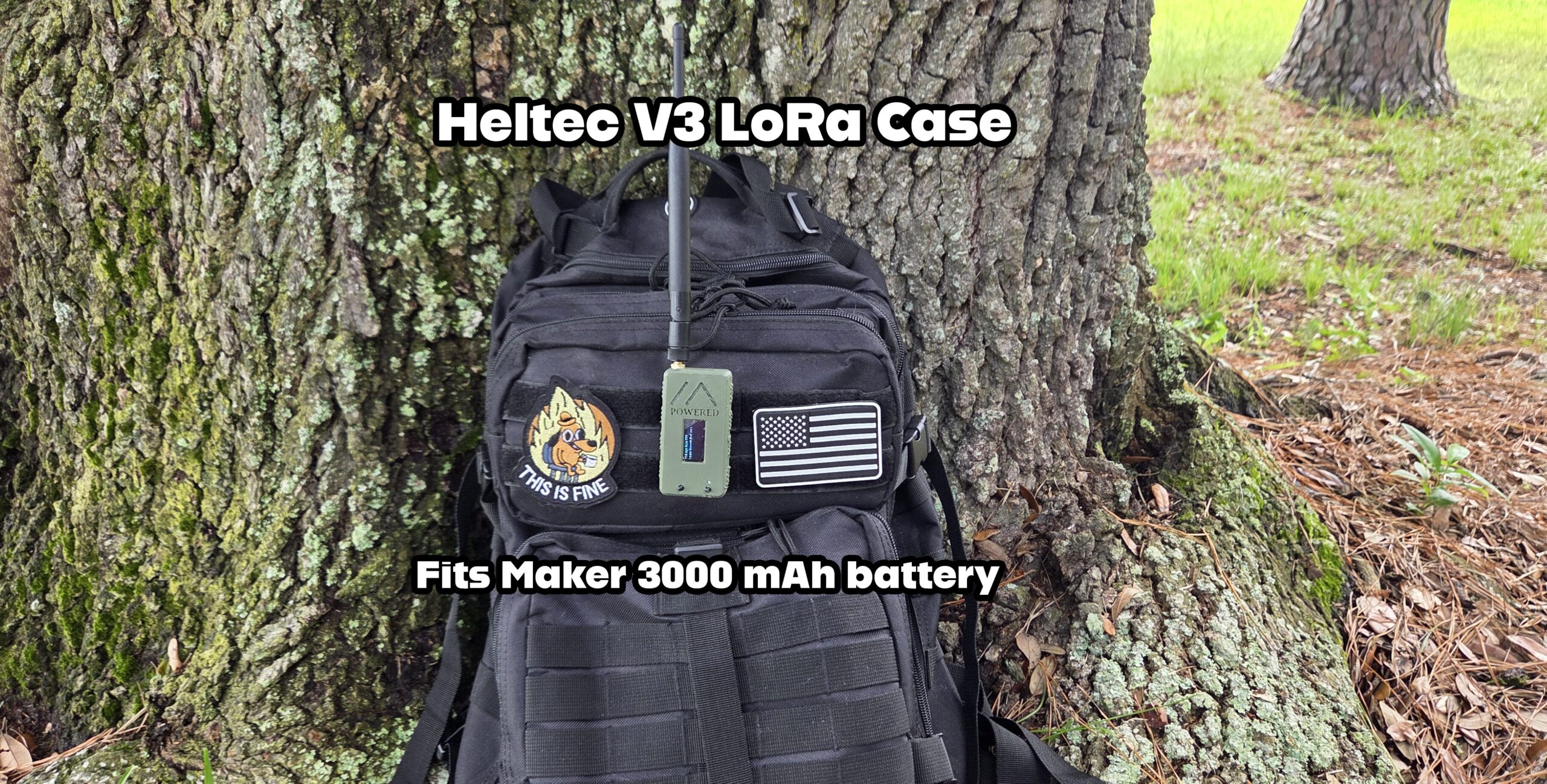 Heltec v3 Case - Fits 3000 mAh Battery - Case Only