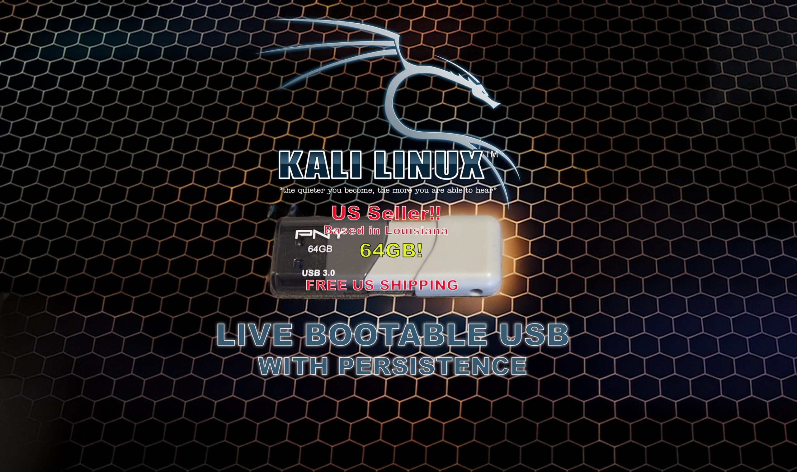 Kali Linux Live USB with Persistence – Your Portable Cybersecurity Toolkit