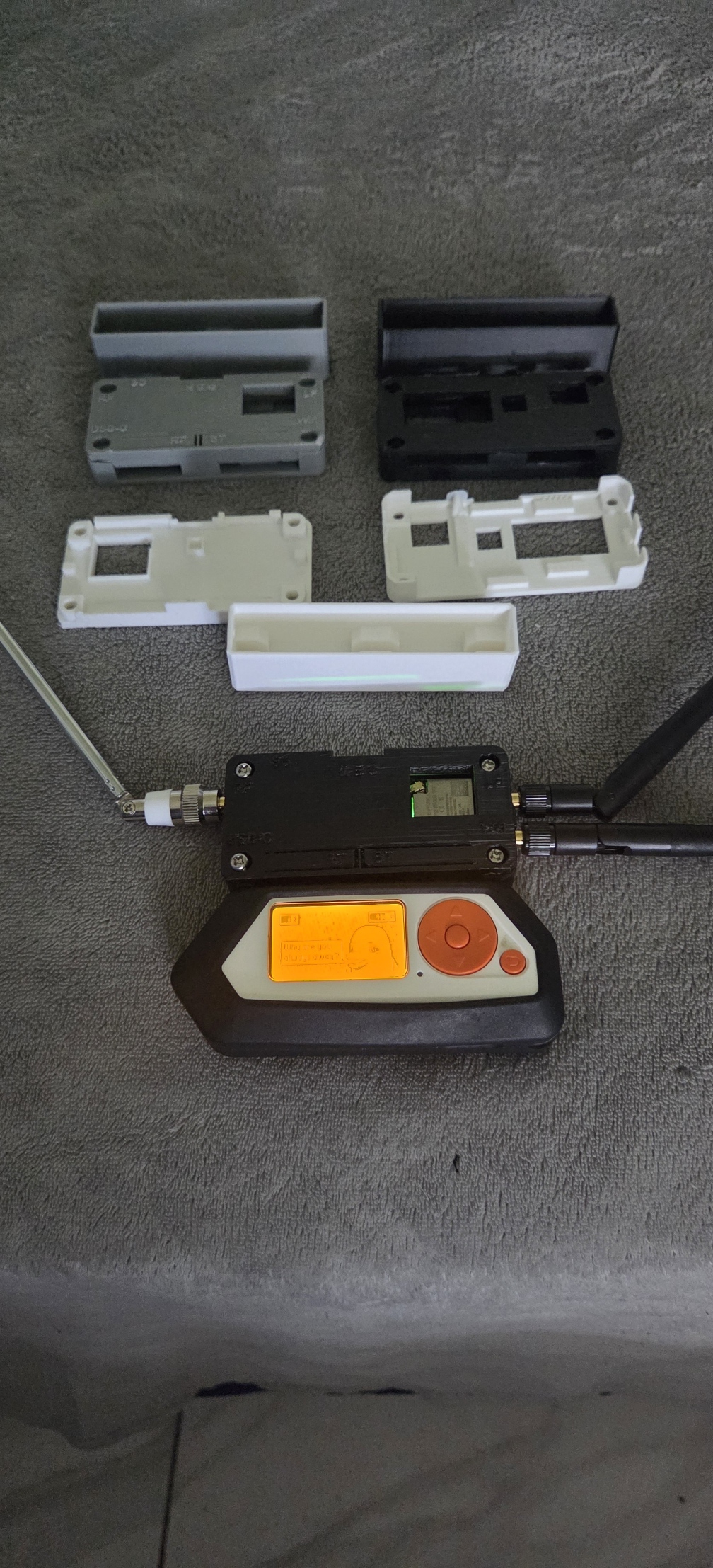 3D Printed Case for Flipper Zero AIO v1.4 Expansion Board — PLA+ Shell w/ Labeled Antenna Ports & Mode Switch - Image 3