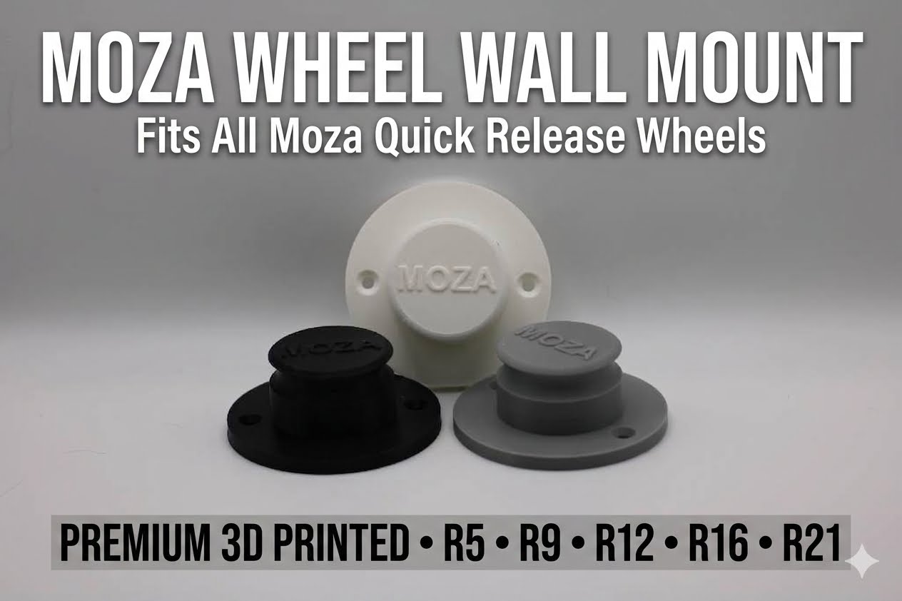 Moza Sim Racing QR Wheel Wall Mount